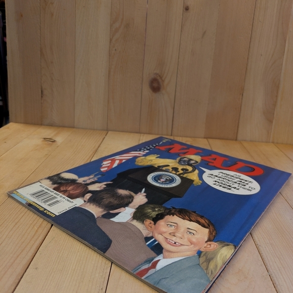 MAD Magazine Cover with Gas Mask Illustration - Picture 6 of 6